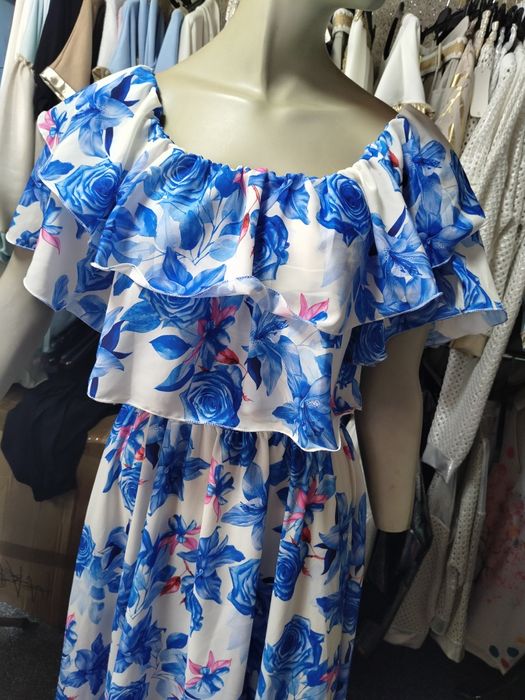 Hit! Sukienka hiszpanka w kwiaty