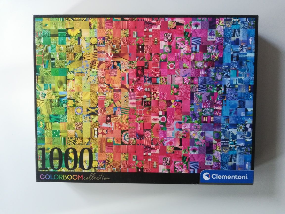 Puzzle 1000 Clementoni Kolaż Colorboom