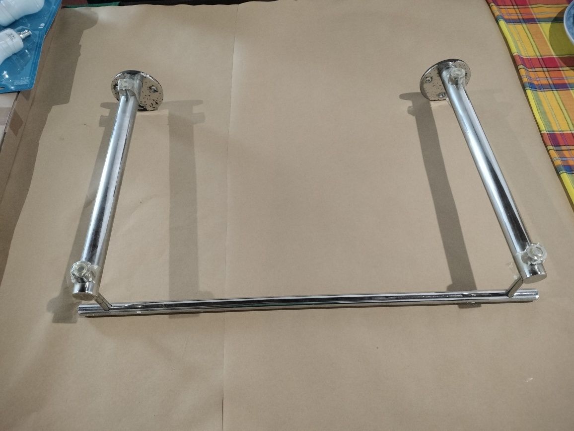 Lavatório e base em vidro + suporte