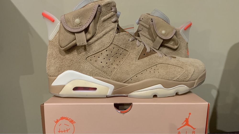 Buty Nike air Jordan 6 x travis scott