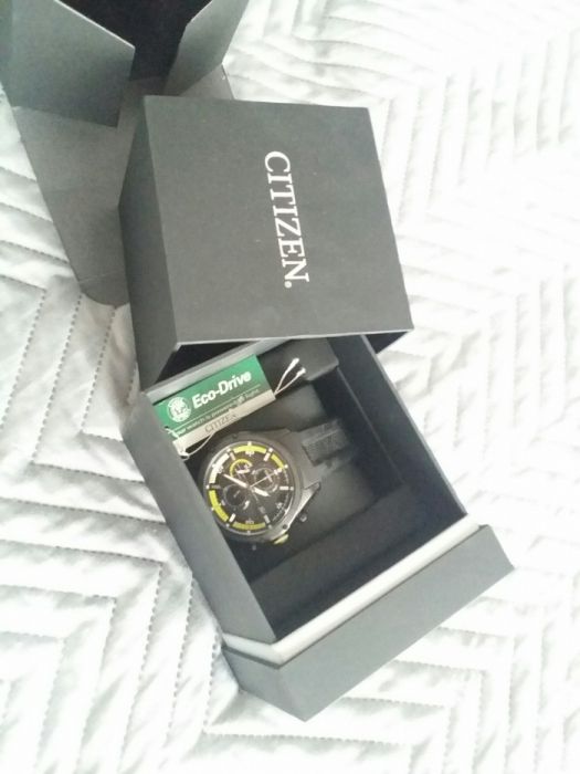 Zegarek Citizen model z silikonowym paskiem