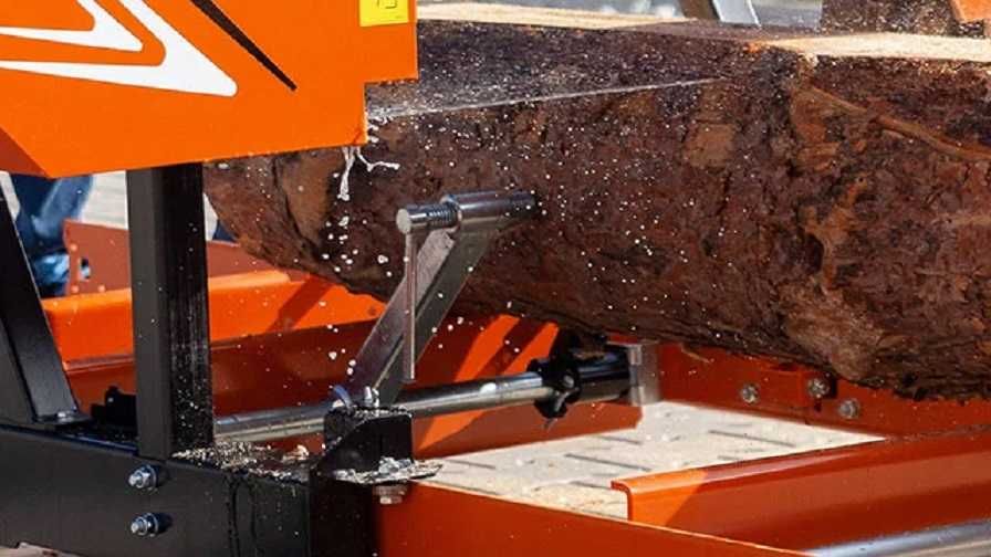 Trak taśmowy elektryczny 4 kW traczek piła taśmowa LX50START WoodMizer