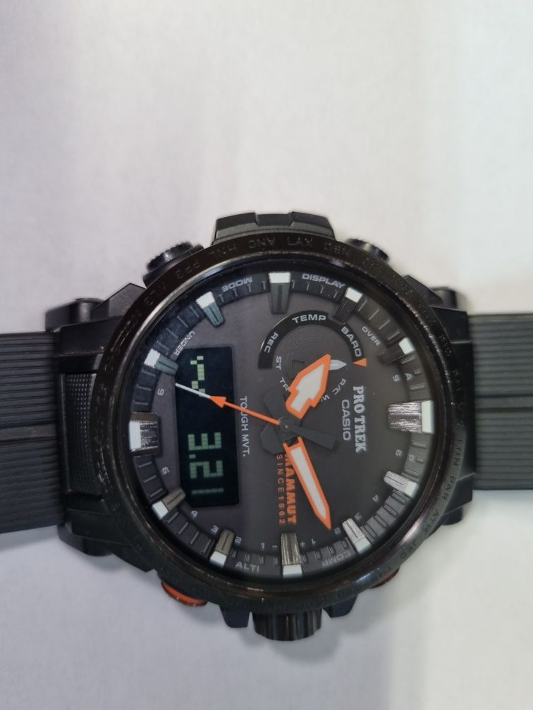 Zegarek ProTrek Casio Mammut x Pro Trek - męski