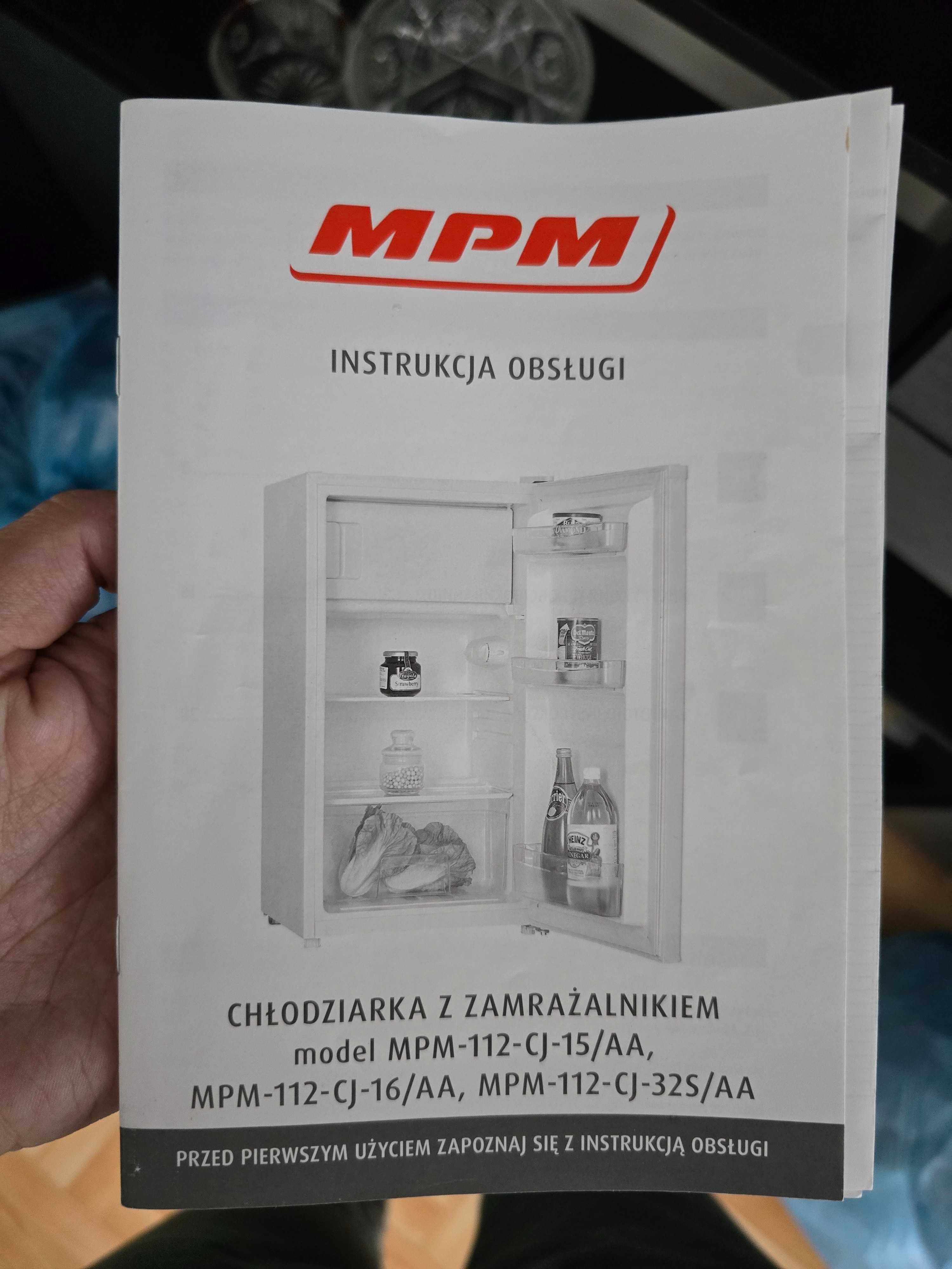 Lodówka MPM 112CJ15AA biała, 84cm, 81l, jak nowa! Mała, niska