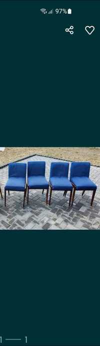 Sprzedam do renowacji 4 krzesła PRL