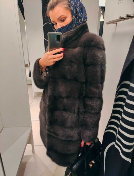 Натуральна шуба із норки