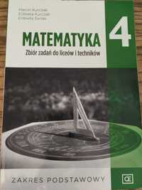 Matematyka 4 zbiór zadań zakres podstawowy Oficyna Edukacyjna Pazdro