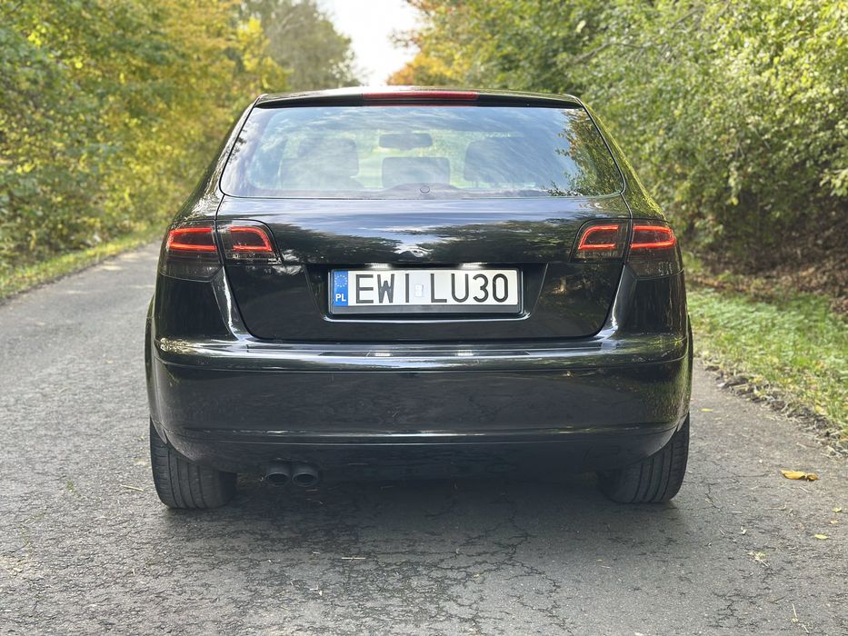 Audi A3 2.0 TDI 180KM LED Super Stan 2 kpl opon nowy rozrząd zamiana!