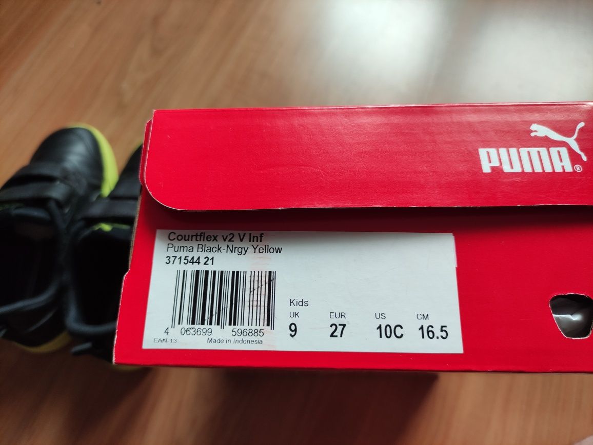 Puma Courtflex V2 rozmiar 27 buty chłopięce