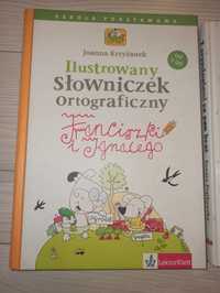 Ilustrowany słowniczek ortograficzny Joanna Krzyżaniak