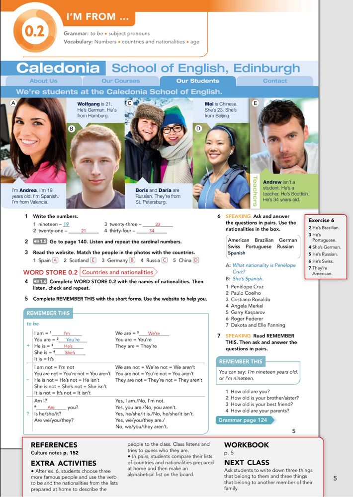 Гдз Focus1 Teacher's book SECOND EDITION (Student’s Book,workbook)