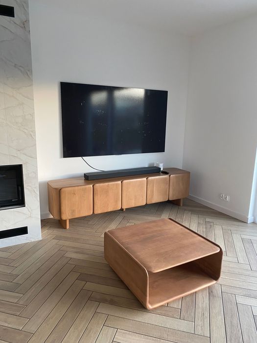 Szafka RTV i stolik kawowy Sklum