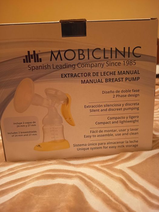 Bomba manual de extração de leite