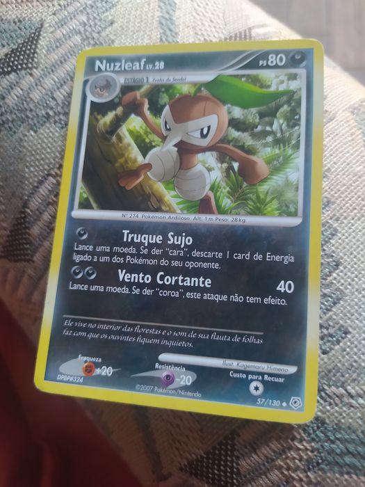 Nuzleaf 57/324 carta Espanhola - portes CTT grátis