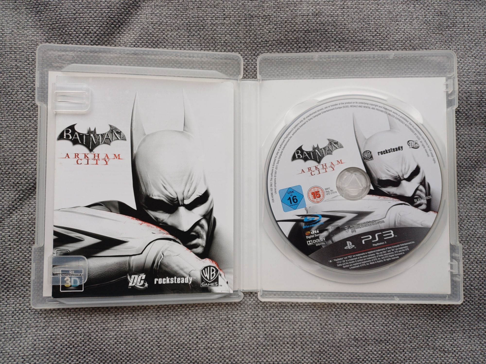 Batman Arkham City PS3 wersja PL