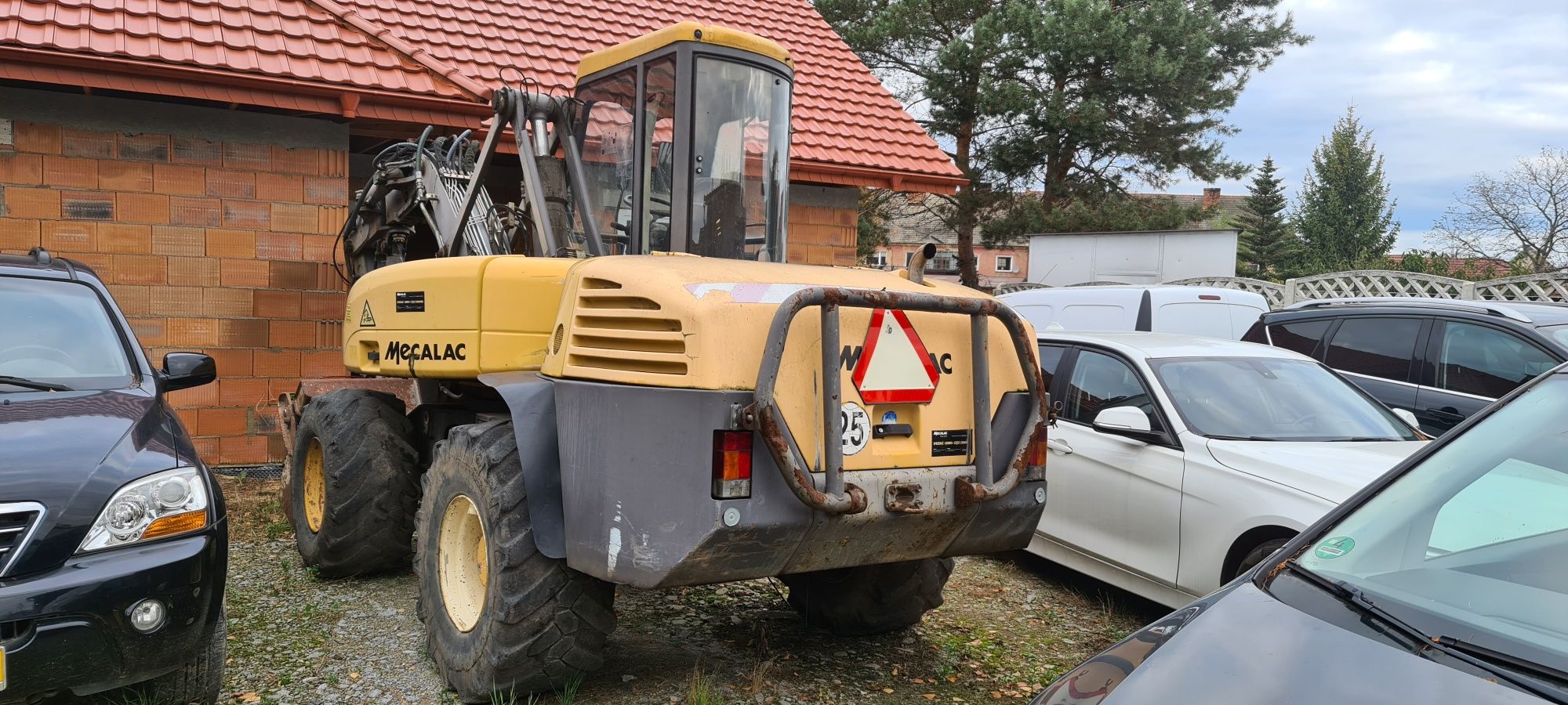 Koparka Mecalac mxt 12 rok 2007 zamiana