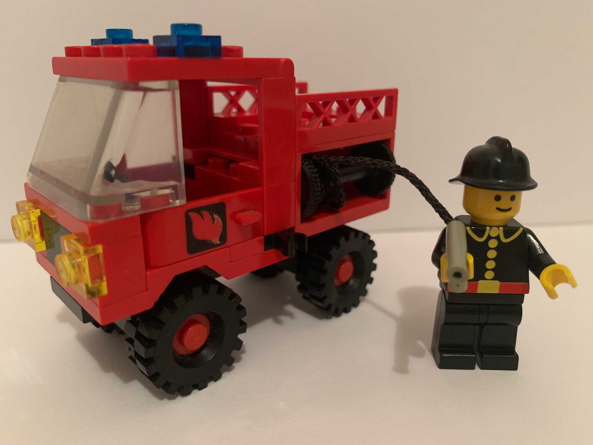 lego town fire and rescue van 6650