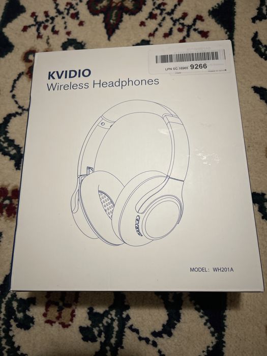 Бездротові навушники TWS KVIDIO WH201A  Чорго кольору!