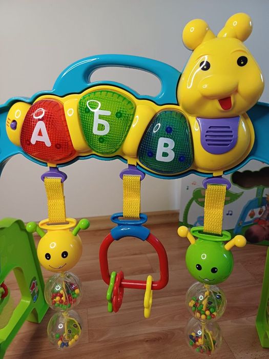 Дитячий ігровий центр "гусениця" limo toy, іграшки  від 0 до 36 місяці