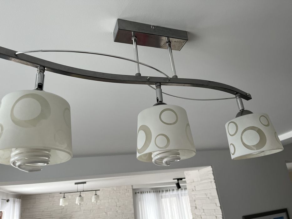 Lampy, zyrandole sufitowe 2 sztuki