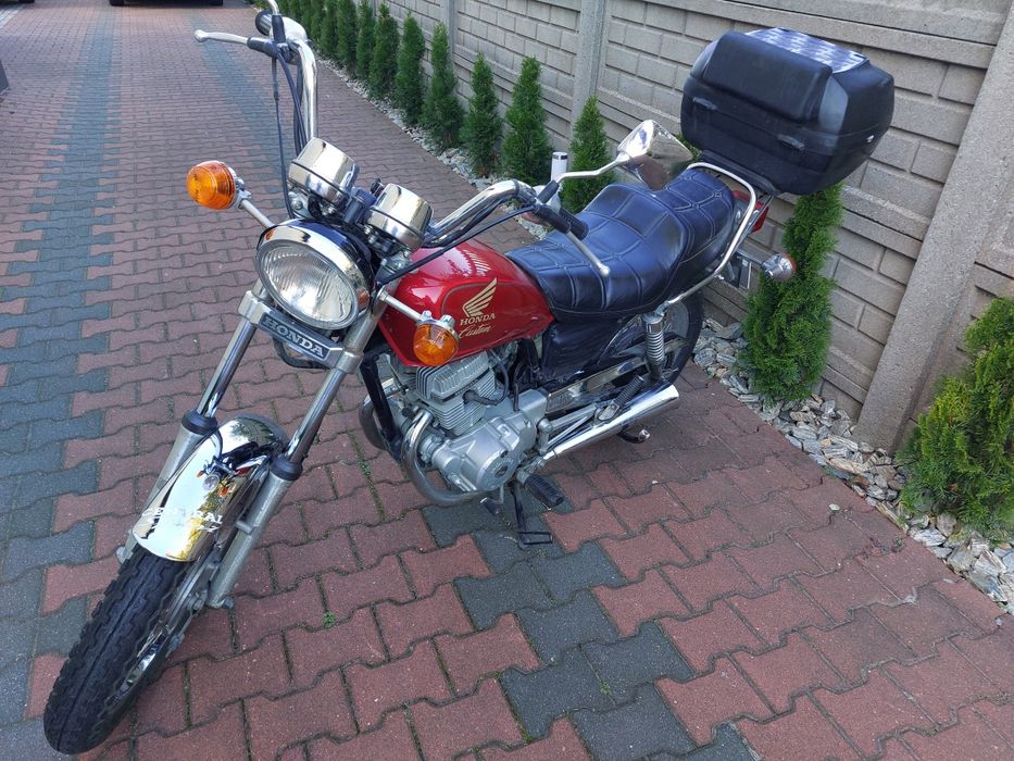 Honda Custom CM 125 w oryginale 1999rok kufer nowa opona