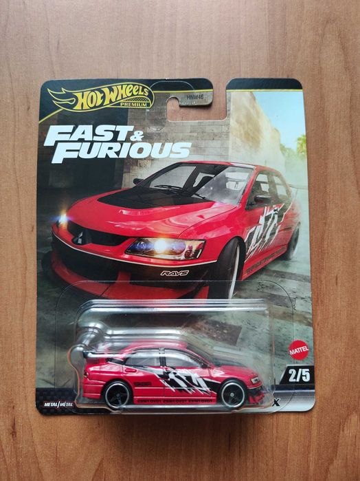 Hot Wheels Premium Mitsubishi Lancer Fast & Furious Tokyo Drift