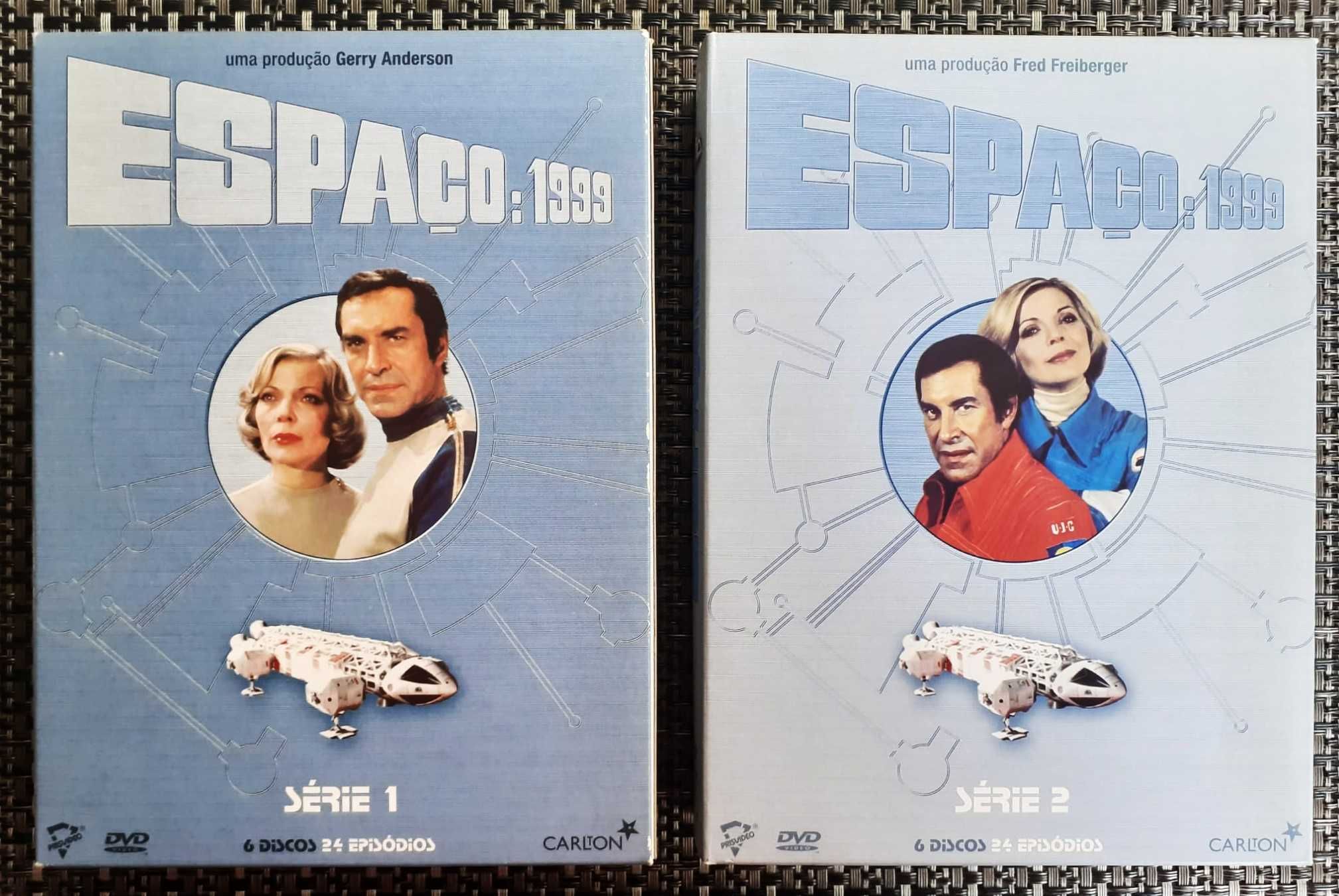 Espaço 1999 - 1ª e 2ª Serie - Ed. Raras - 12 DVDs Muito Bom Estado