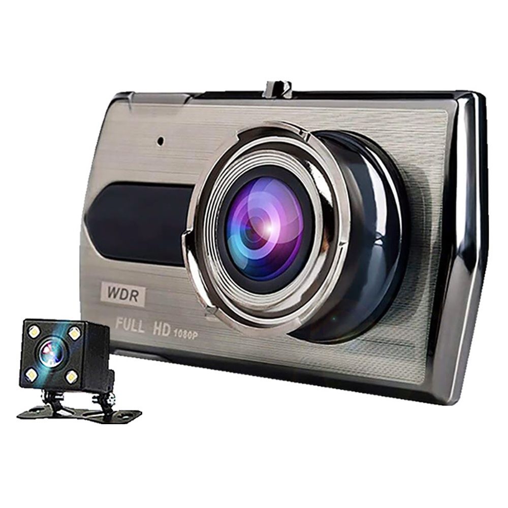 Rejestrator jazdy + kamera cofania wideorejestrator samochodowy Full H