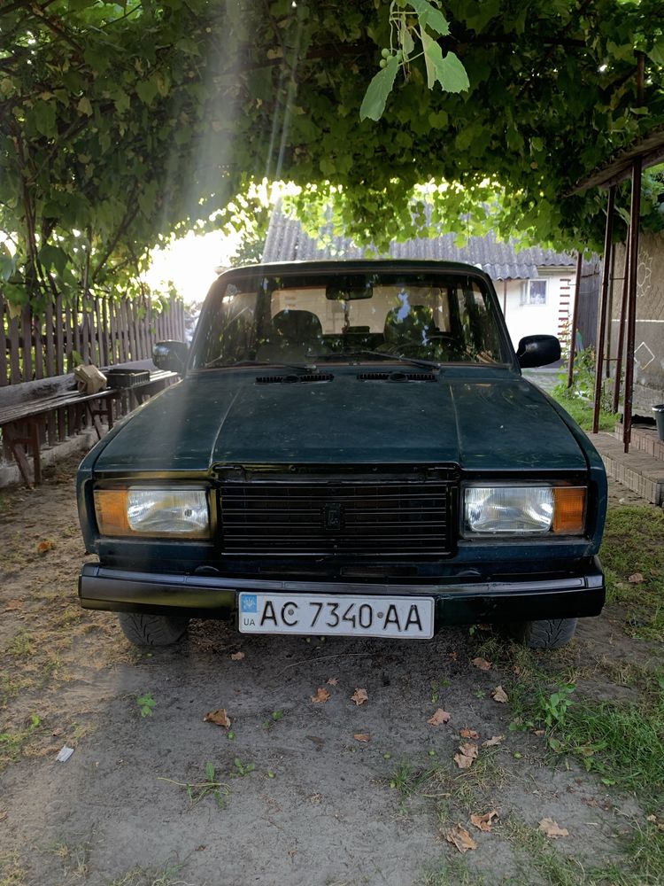 Ваз 2107 в нормальному стані на ходу