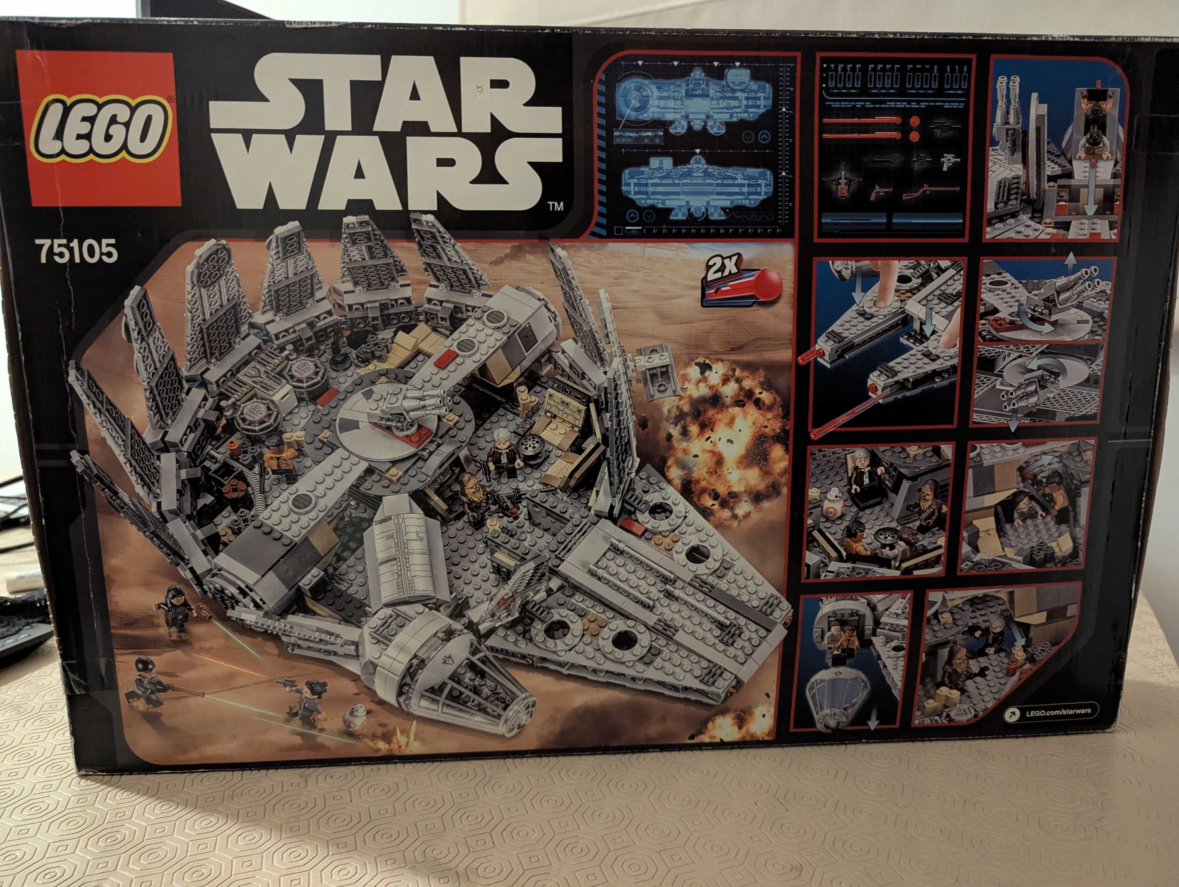 Lego Star Wars Millenium Falcón 75105 selado