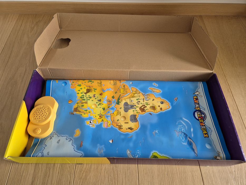 Magnetyczne mapa świata Zwierzęta Dumel Discovery prezent Mikołaj