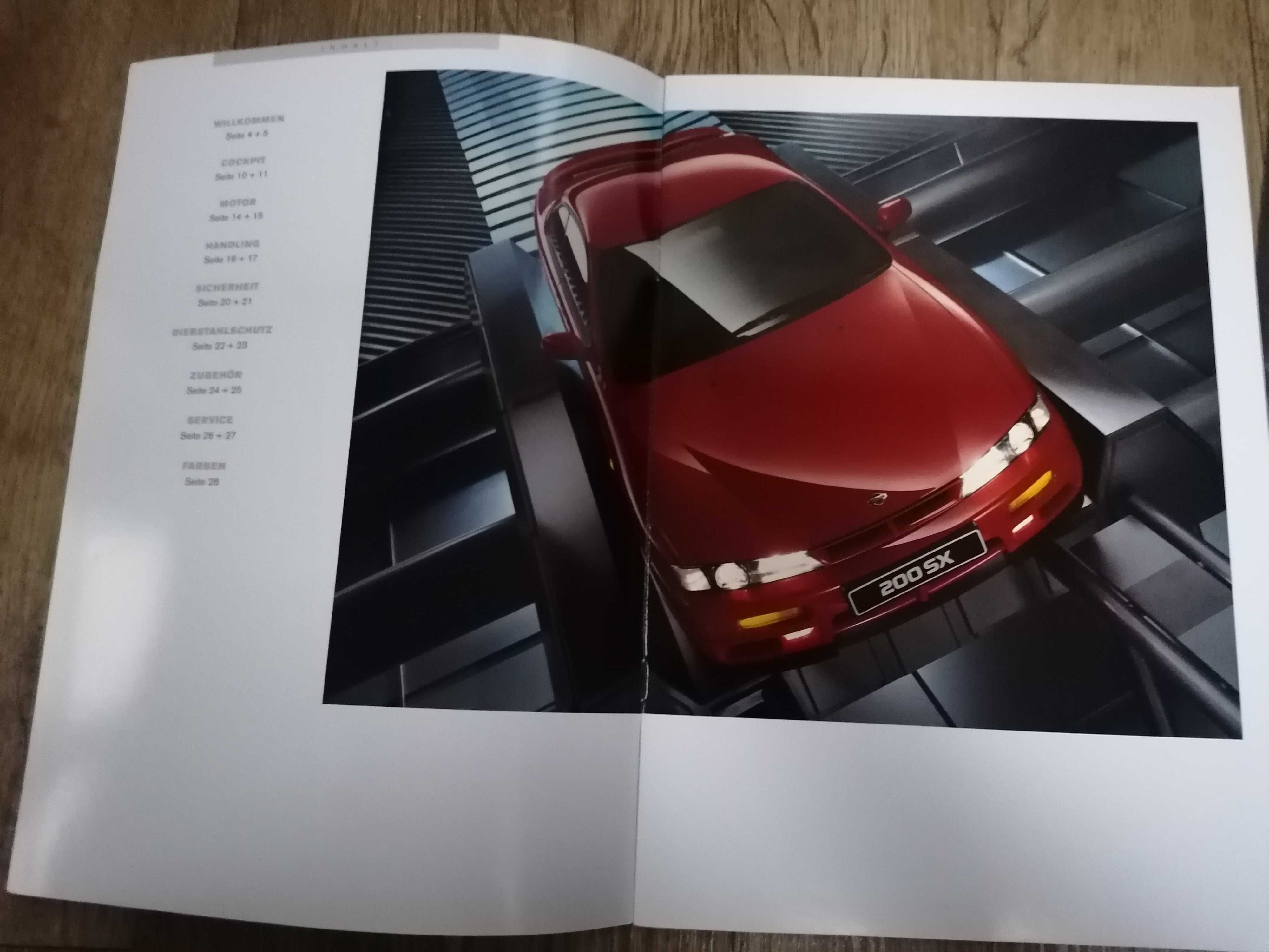 Prospekt Nissan 200SX