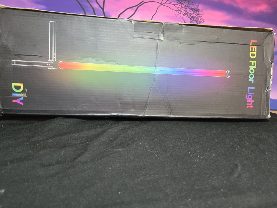 Narozna lampa podłogowa RGB DIY floor lamp