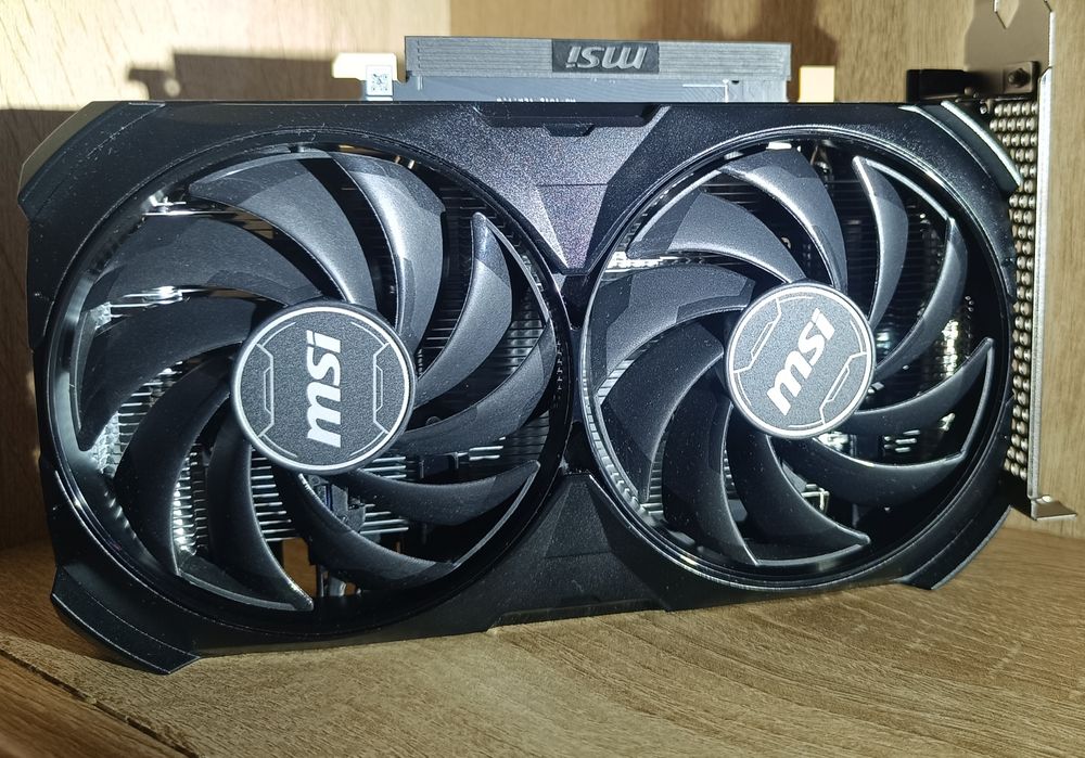Відеокарта MSI GeForce RTX 4060 Ti VENTUS 2X BLACK 8G