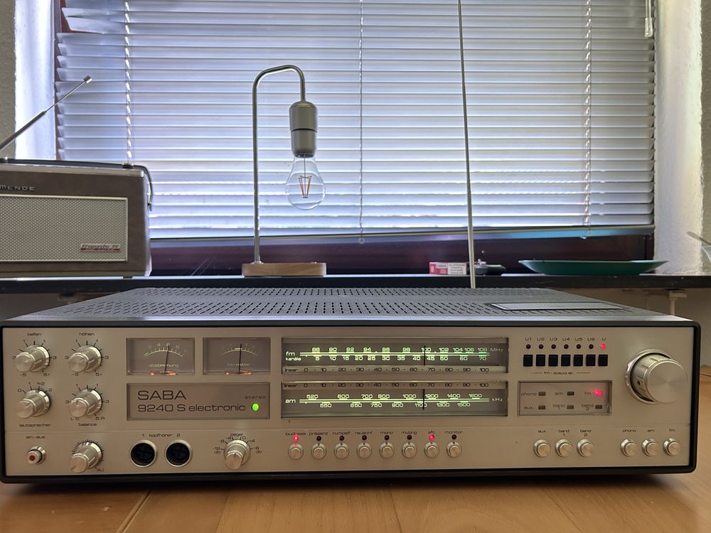 Amplituner Wzmacniacz Saba 9240 S Vintage Perfekcyjny Stan! UltraHi-Fi