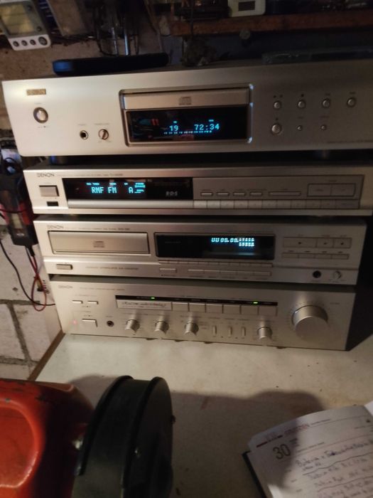 Zestaw stereo denon konkretny. Gratis głośniki Sony. Polecam!