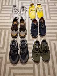 Sapatilhas Timberland, Adidas, Nike