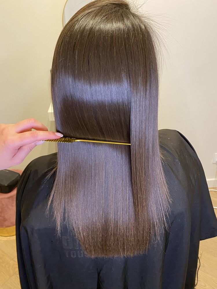 Keratynowe prostowanie włosów, botoks Diamond Touch Luxury Keratin