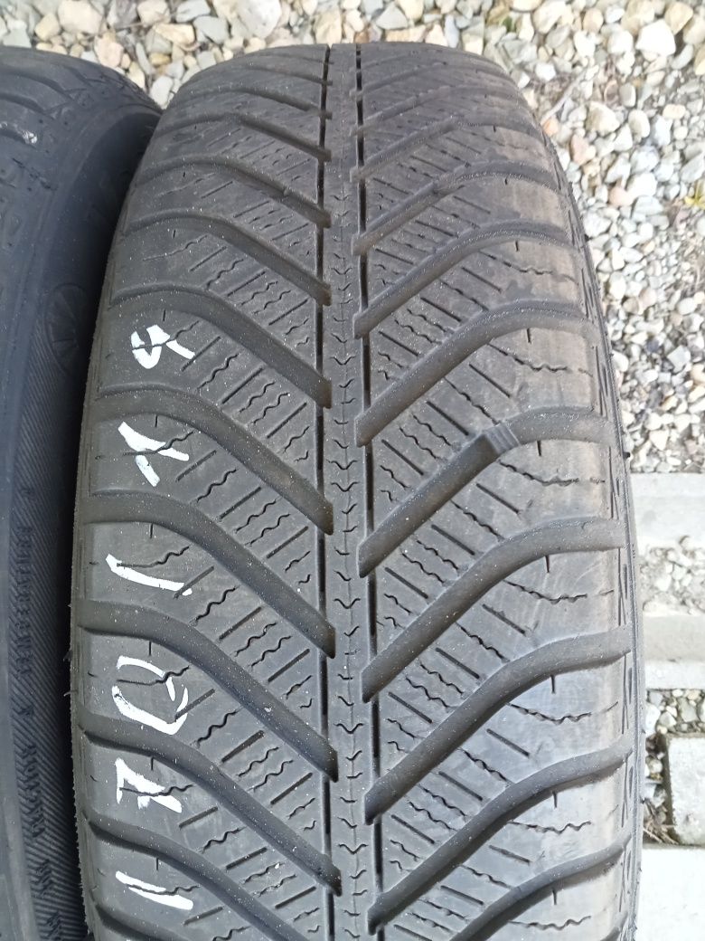 2x Opony Używane Całoroczne 165/70R14 Goodyear