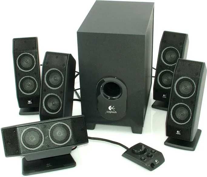 Logitech X-540 5.1 - świetny zestaw głośników + subwoofer