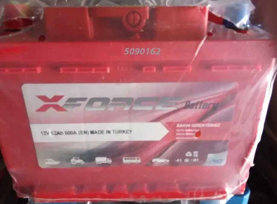 Продам новую АКБ 62 А/ч "XFORCE" (пр-во Турция)