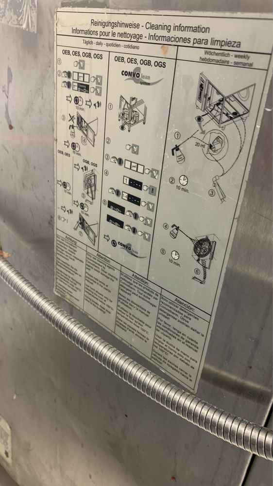 Печь Convotherm OES 6.10.  Пароконвектомат гастрономический