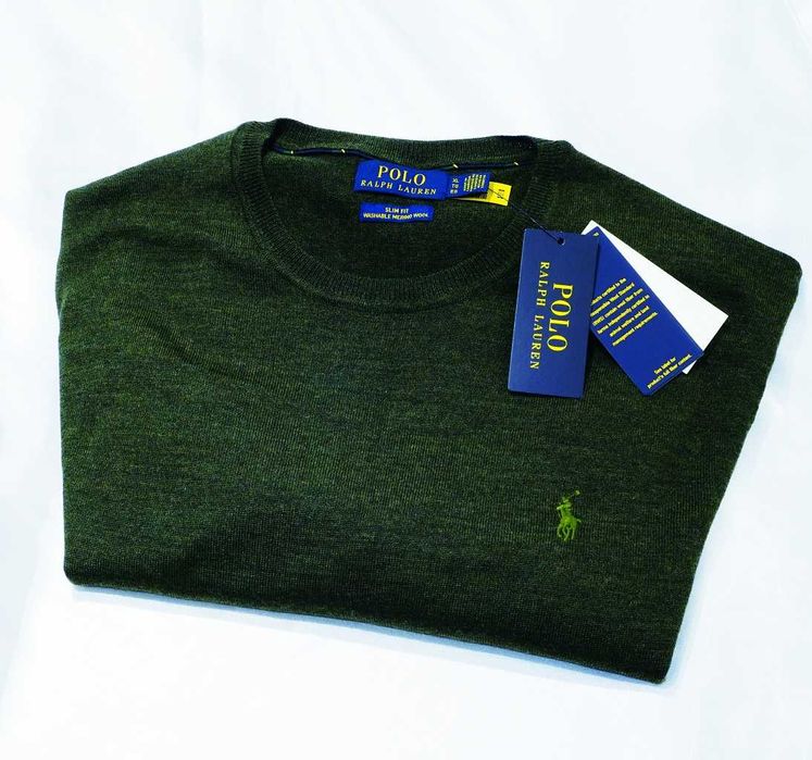 Polo Ralph Lauren  sweter XL Slim Merino Japan Sel. PRL prada burberry