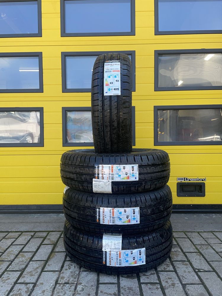 4 Opony letnie  Hankook Vantra LT 215/70R15 8PR