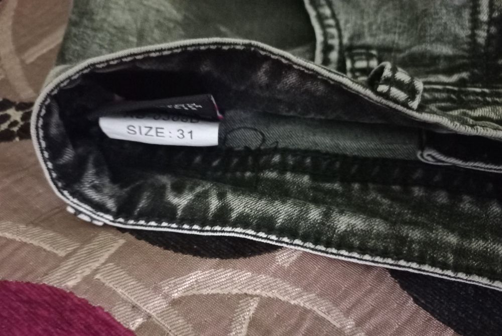 Бриджі чоловічі джинсові