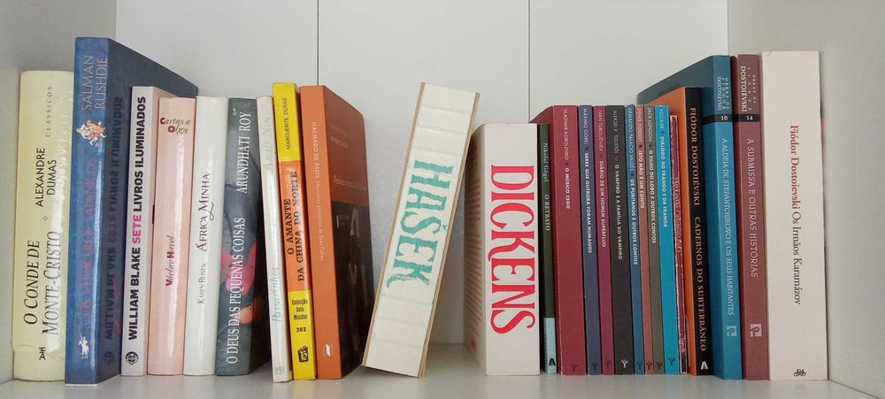 Livros (+ de 300) de ficção portuguesa e estrangeira