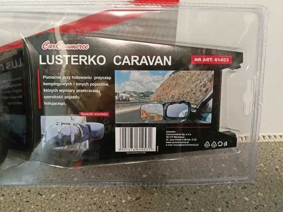 Przyczepa kemping. Nakładka do holowania/Dodatkowe Lusterko kpl.2szt.>