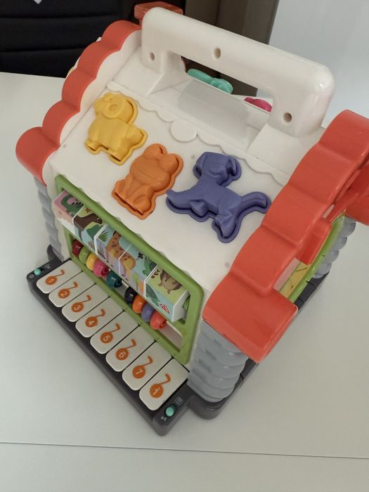 Музичний сортер будиночок / іграшка для дітей до 2 років