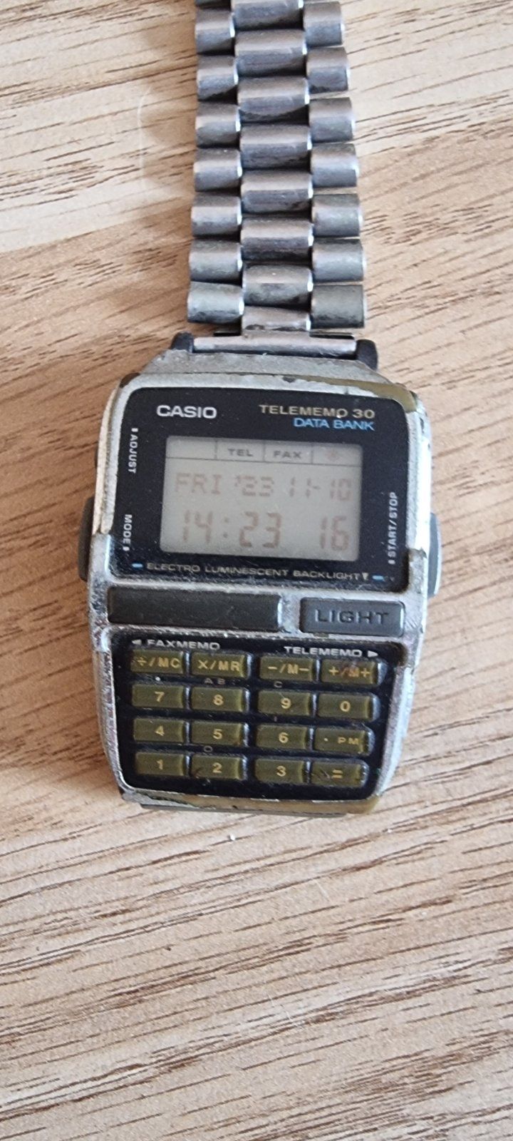 Часы casio telememo