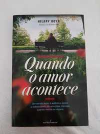 Livro - Quando o amor Acontece - Hilary Boyd